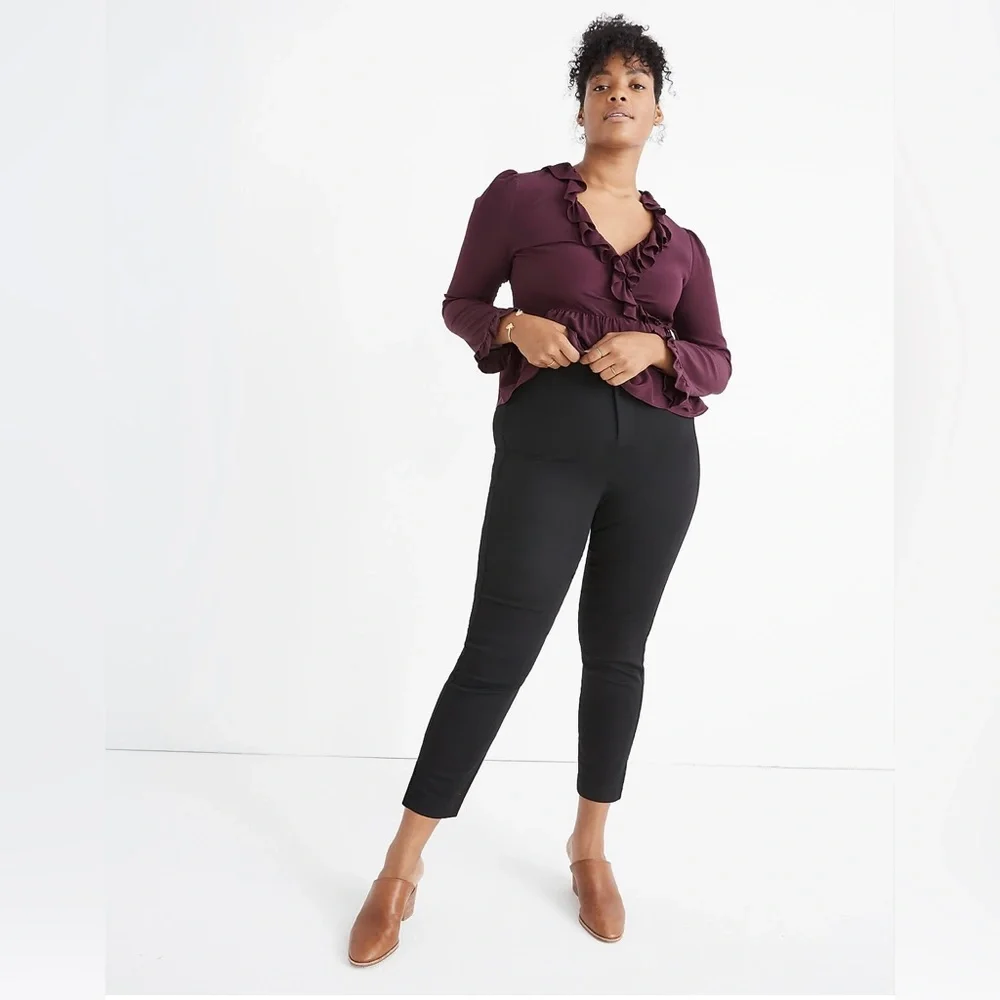 NEW Madewell Fraser Slim Pant Size 37 - Picture 4 of 4